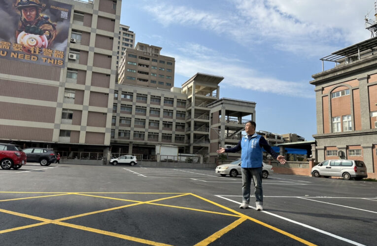 臺南市議員盧崑福協調跨局處共識　消防、警政單位旁空地設臨時停車場