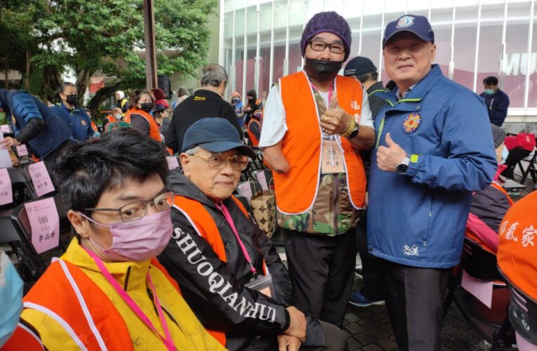 榮服感謝福氣家族公益協會送暖 嘉惠宜蘭榮民眷