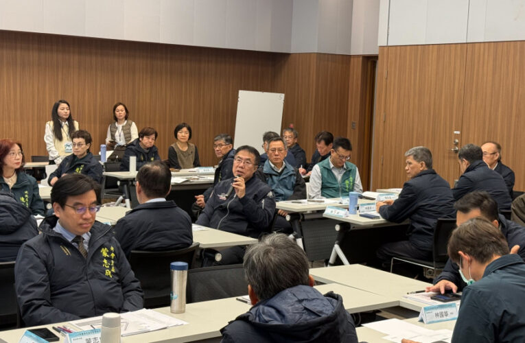 南市府首長ISO碳盤查訓練，黃市長率隊宣示強化氣候治理