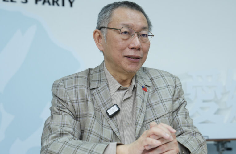 阿伯請辭黨主席：絕不讓民眾黨發展受阻