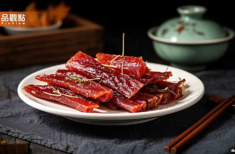 扯！年貨大街「肉乾竟藏鋼絲」民眾濺血受傷