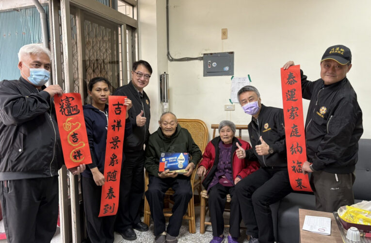 花蓮榮服處偕榮院年前送暖 聯合關懷住院長輩及社區榮民眷