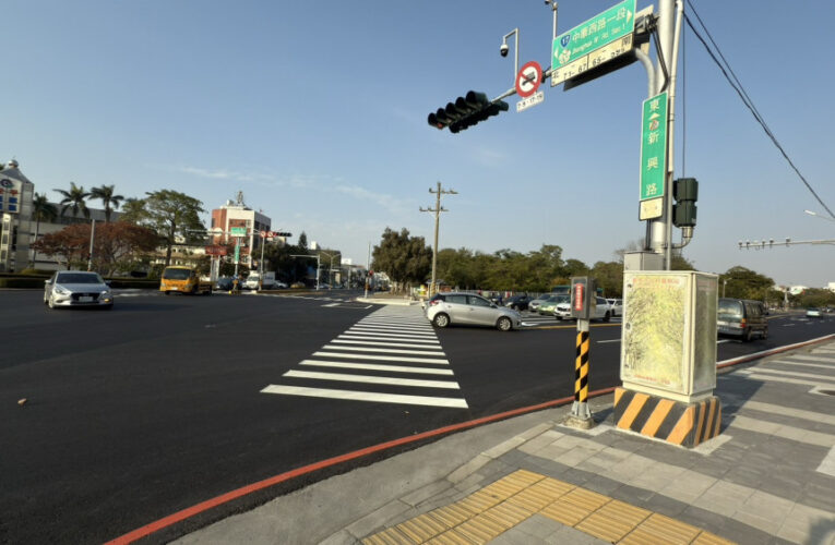 台17線經安平工業區路廊型左轉車道優化完成