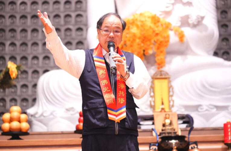 佛光山惠中寺寒冬送暖撫慰上千家福田戶　民政局長：感謝為社會注入暖流
