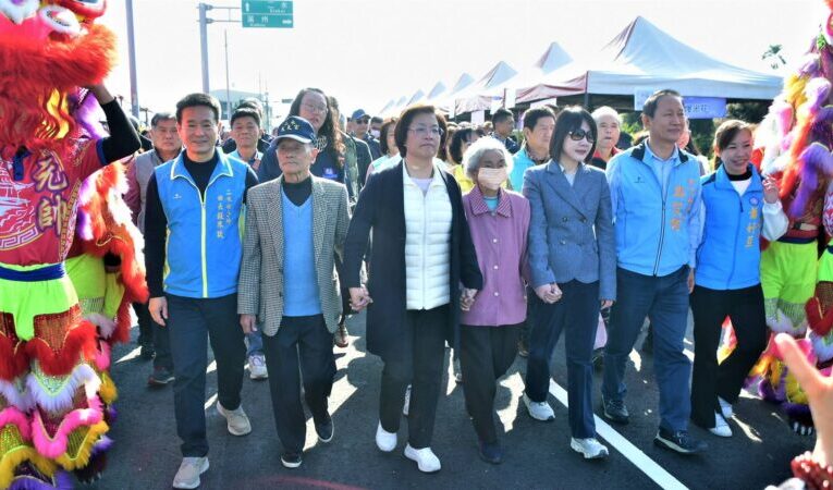 東彰道路南延段新闢及溪州榮光路至二水民生路段拓寬工程全線通車