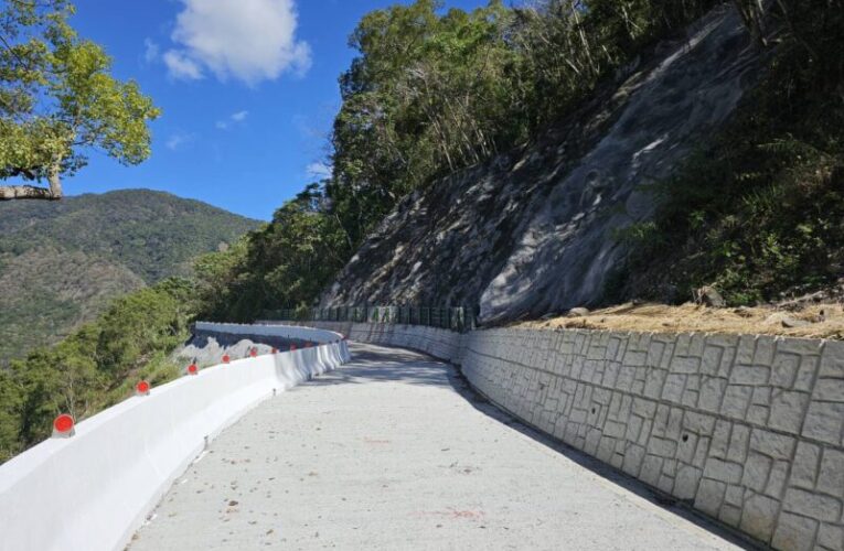高市桃園區梅山一號聯絡道災後復建工程完工 提升原鄉農業運輸安全
