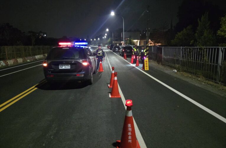 春節前夕執行威力掃蕩　嘉警二分局讓民眾安心
