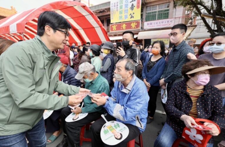 陳其邁走訪大樹、大社、燕巢參香祈福