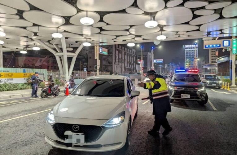 高市警杜絕「魯蛇」出沒  春節9天加強取締酒駕護民安