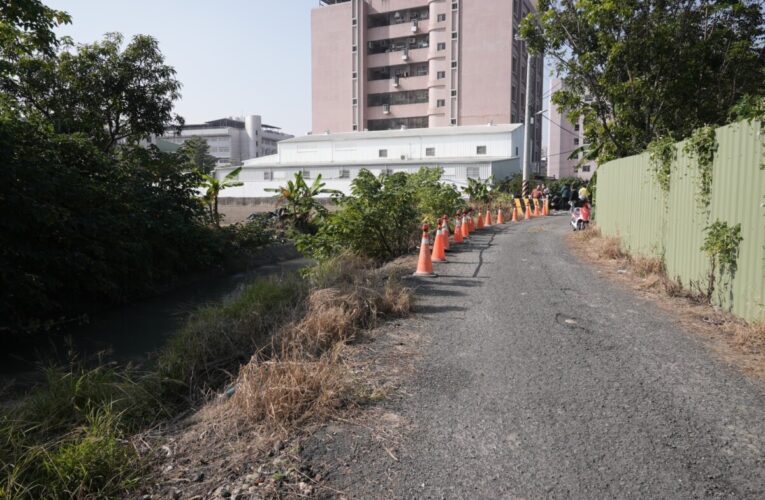 大寮水圳無護欄釀事故 林岱樺團隊會勘提解方