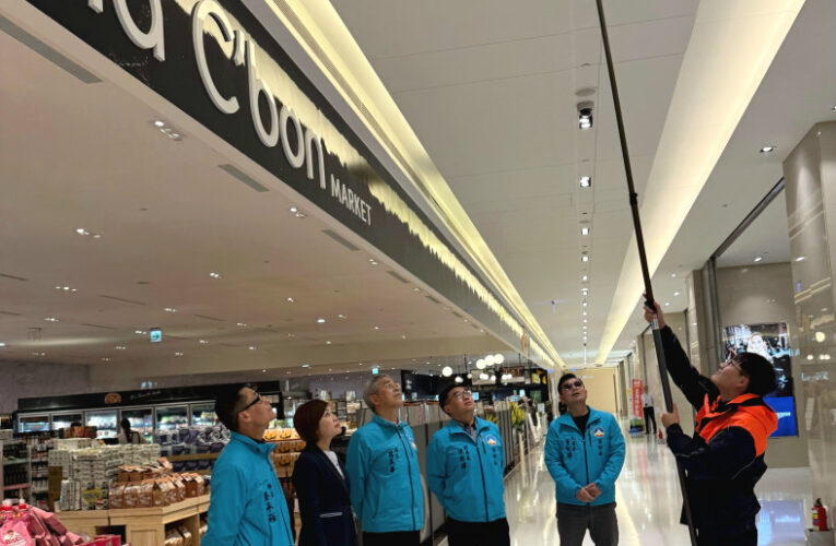 公共安全強化再強化！金門消全面審視百貨消防管理