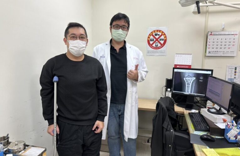 車禍造成粉碎性膝關節 七賢醫院幫助病患重生