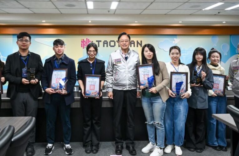 桃園「有AI哈客松」創點子大賽頒獎　盼獲獎作品能夠持續優化
