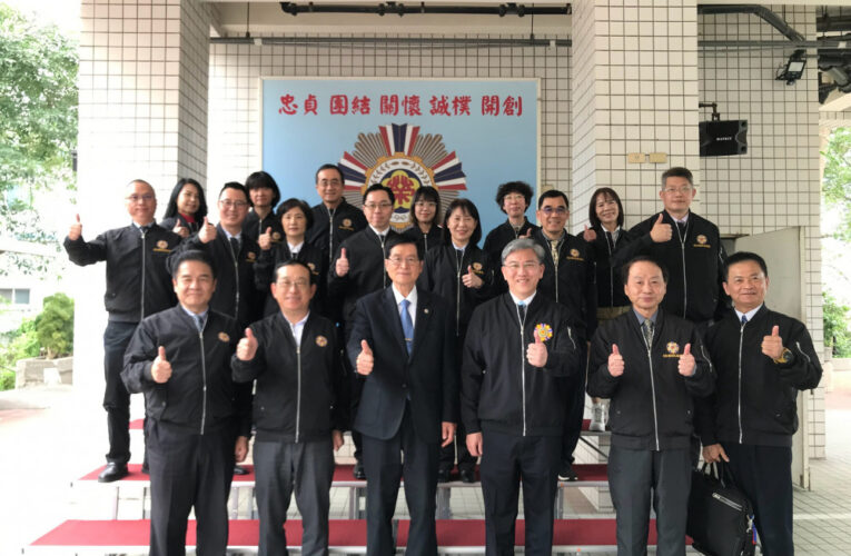 輔導會嚴德發視導屏東榮服處 期勉強化地方合作與資源整合平台