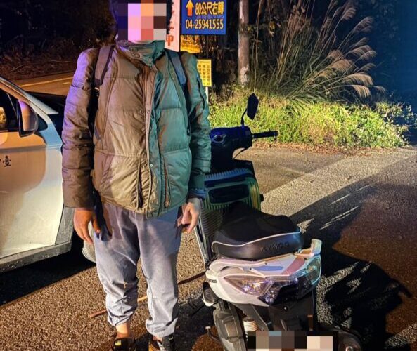 粗心車主忘車鑰匙丟失機車 和平警3小時攔截竊賊