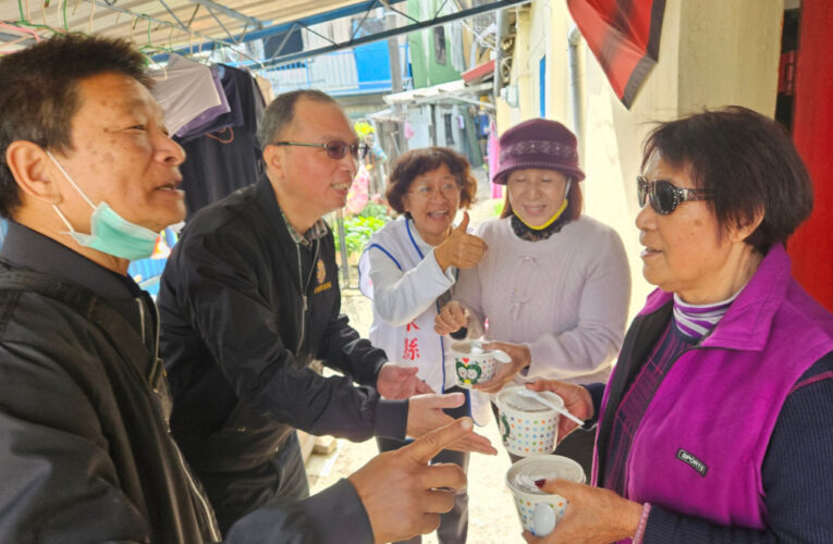 屏東榮服處元宵節前溫馨關懷弱勢榮民眷