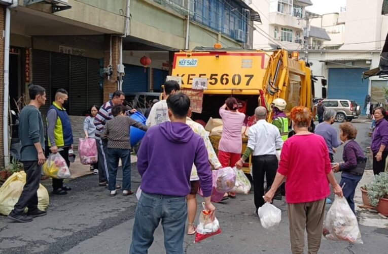 環保局今日中午12時起  加強原高市及鳳山區垃圾清運  夜間正常收運