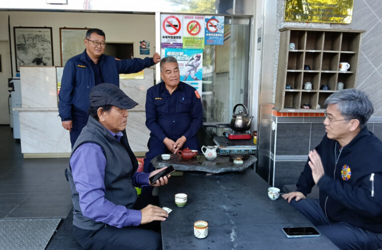 屏東榮服處拜會霧台鄉所及警分駐所 關懷偏鄉榮民眷