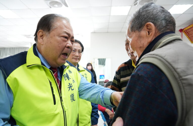 青螺社區關懷據點與青螺食光小棧正式啟用 陳光復盼為長者提供更完善服務與照顧