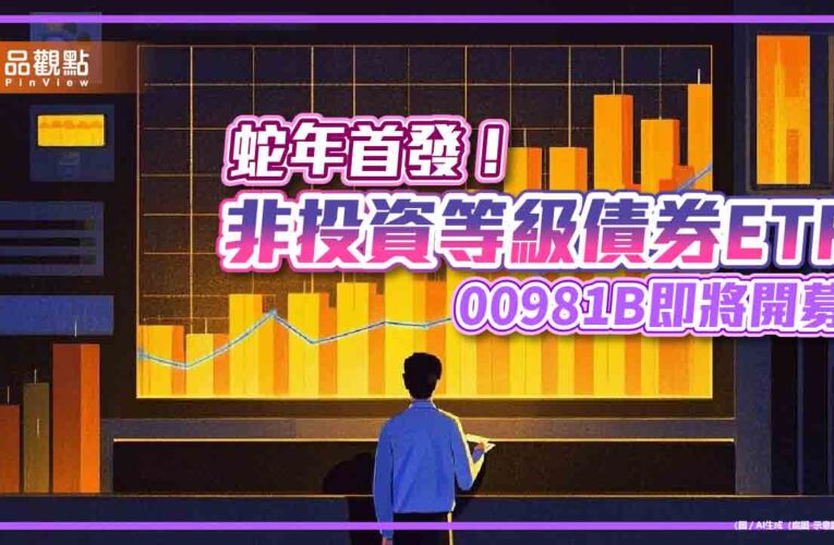 非投等債ETF攻擊手報到！第一金開募00981B　幫你篩選票息率逾5%債券