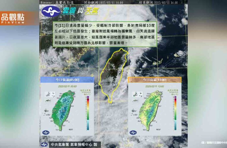 首波春雨襲台！全台連三天降雨 中南部、花東恐現強降雨