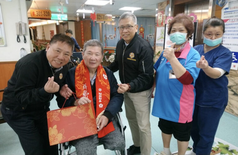 花蓮榮家偕同宜蘭榮服處探視住院榮民