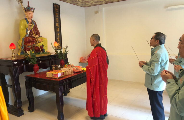 白河榮家墓園榮靈塔地藏王菩薩安座祭祀 法喜圓滿