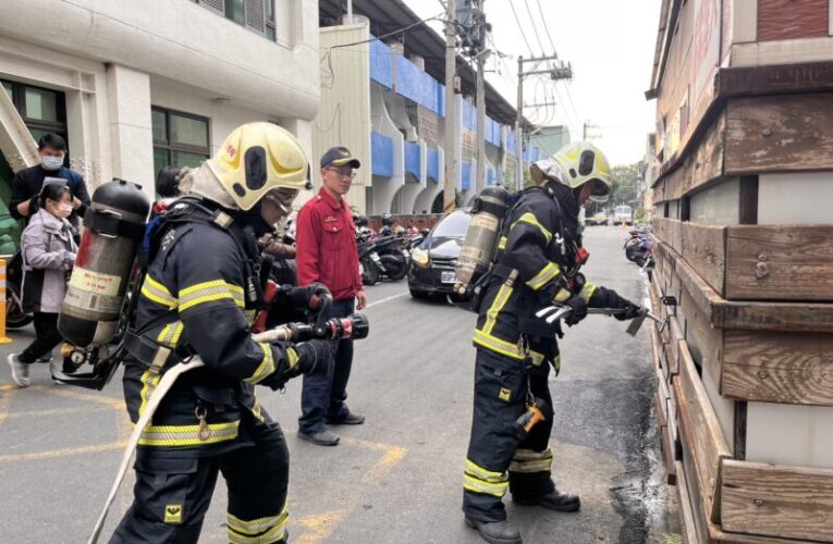 高雄消防六大隊加強瓦斯串接場所安全宣導