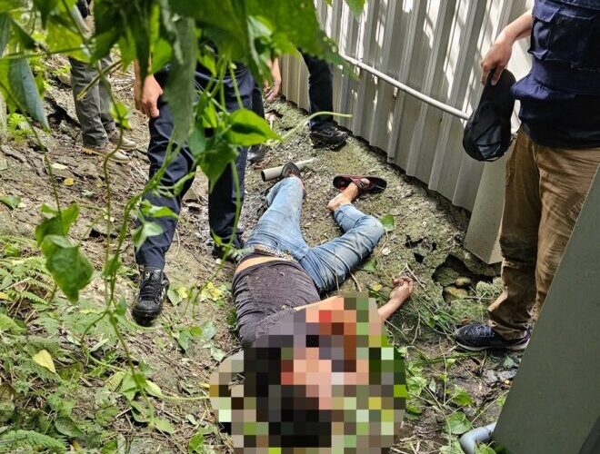 偵二隊飛象過河查緝槍械            嫌犯拒捕跳下圳溝被逮