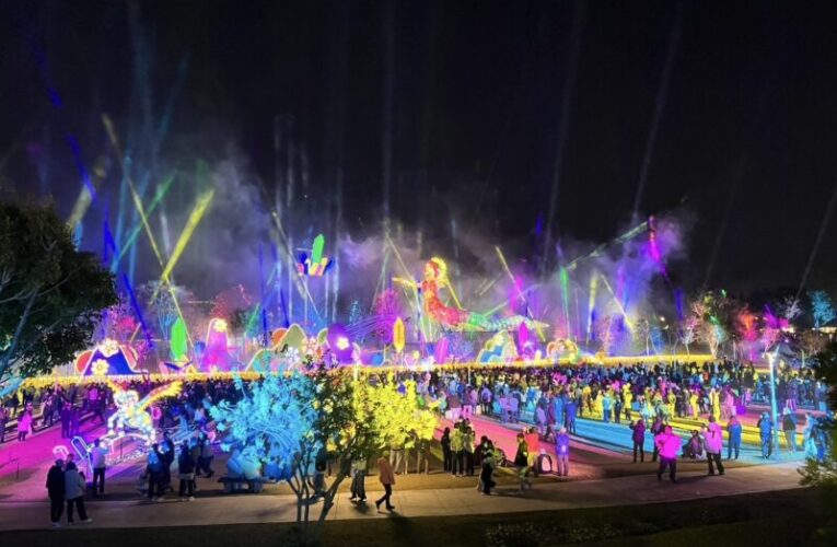 與中信兄弟啦啦隊女孩一起過元宵節！中台灣元宵燈會2/12機智應援猜燈謎