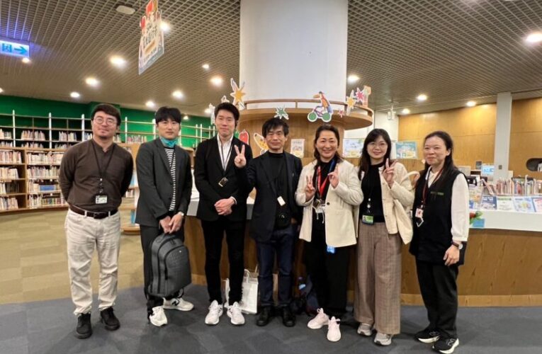 文化交流  日本高梁市回訪高雄市立圖書館 深化未來合作的可能性