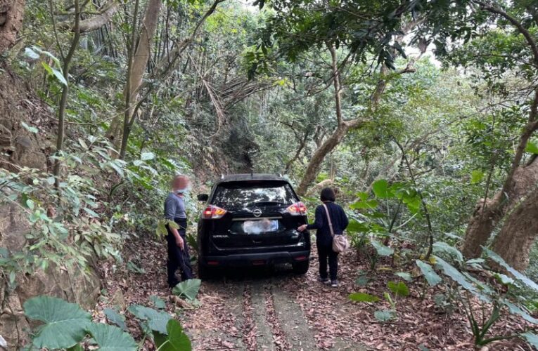GPS導航失準一家人受困山溝   岡山警民合力救援