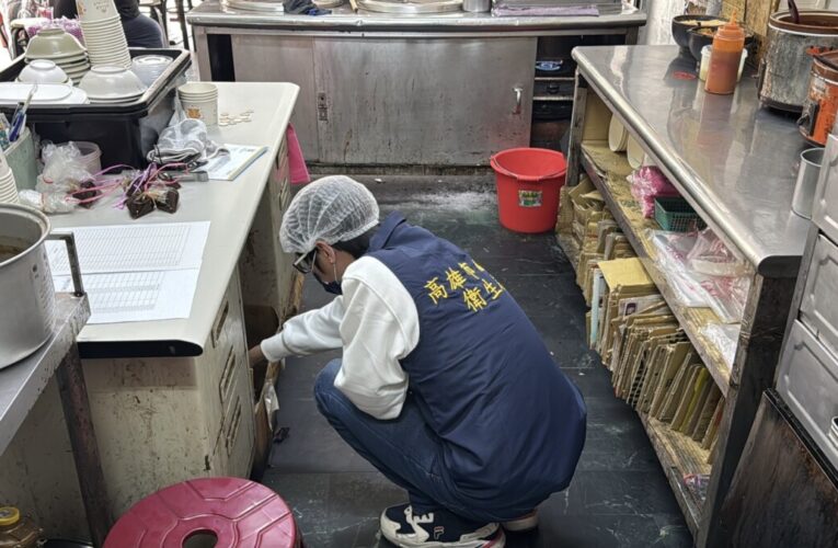 肉粽店內驚見老鼠 衛生局開罰
