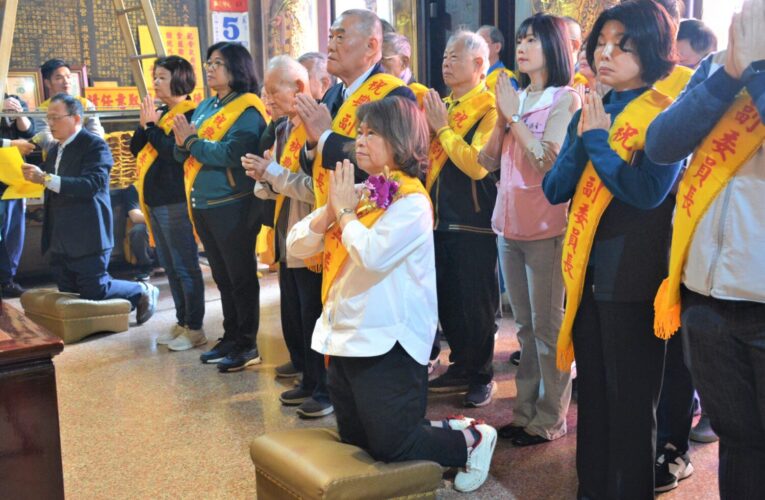 慶賀天公生　黃敏惠祝賀祈福發蛇年開運紅包