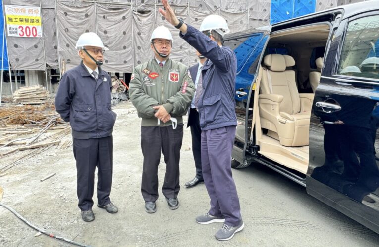 為0121災民視查中繼福利屋 市長黃偉哲拜會慈