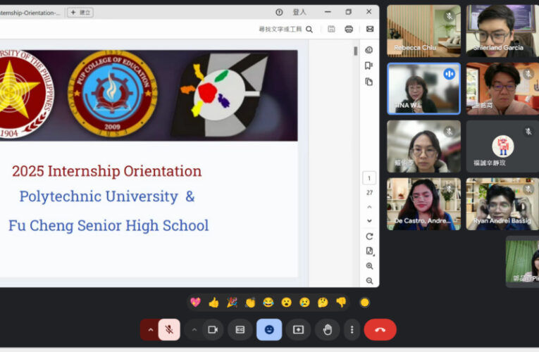 福誠高中、五福國小攜手菲律賓理工大學跨國教育實習合作