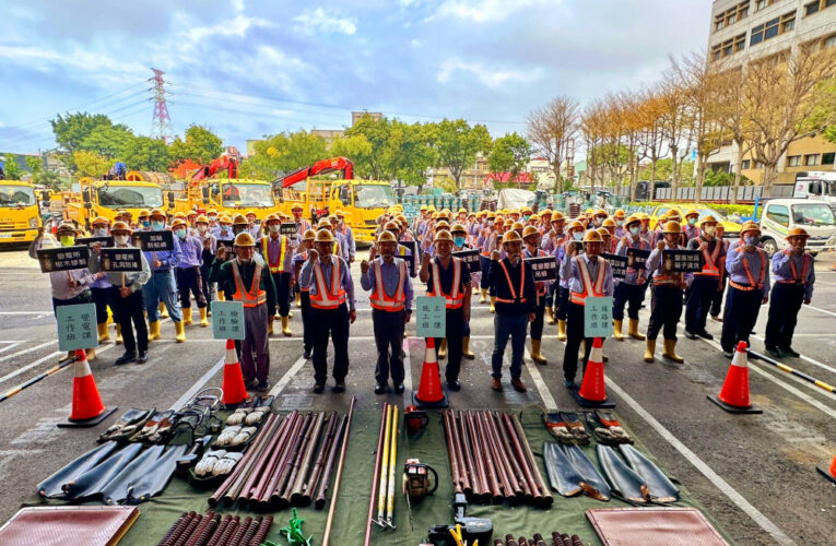 春雷驚蟄宣誓！台電台南區處穩定供電再升級