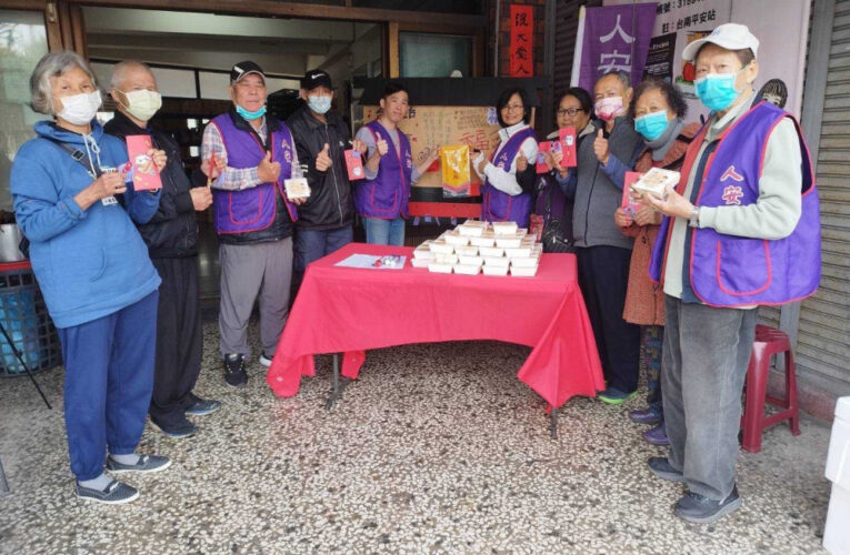 行善積福迎蛇年 台南站龍抬頭送暖行動助寒士