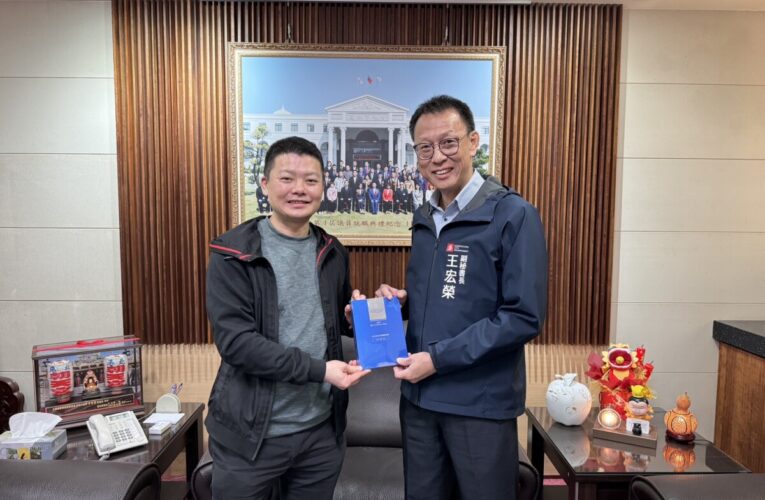 高市府團隊新人事新氣象 拜會副議長曾俊傑
