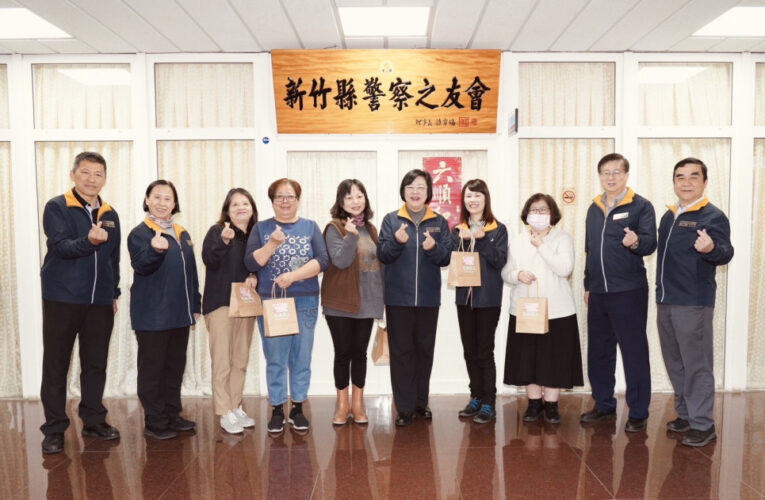 竹縣警局長宣介慈暖心送溫馨祝福　市場宣導談平權教防詐讓每位女性更安全