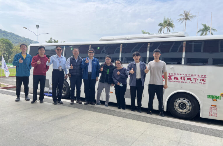 中油煉製事業部舉辦「油人愛無限」捐血公益活動