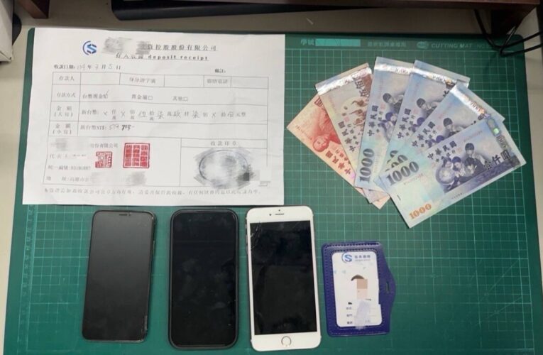 假投資真詐騙岡山警逮假觀光外籍車手