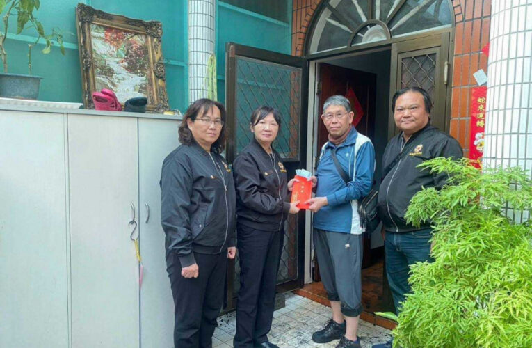 榮民家中火災  嘉義榮服處及時雪中送炭