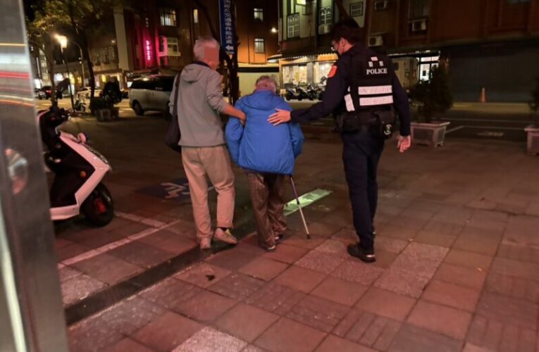 88歲老母親迷途7小時未歸　壢警通報動員迅速尋回