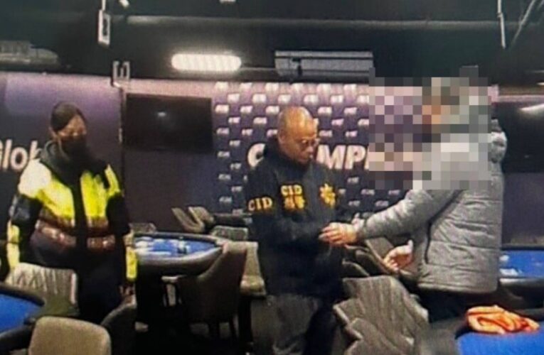 南市警二分局破獲休閒場館變相經營賭博