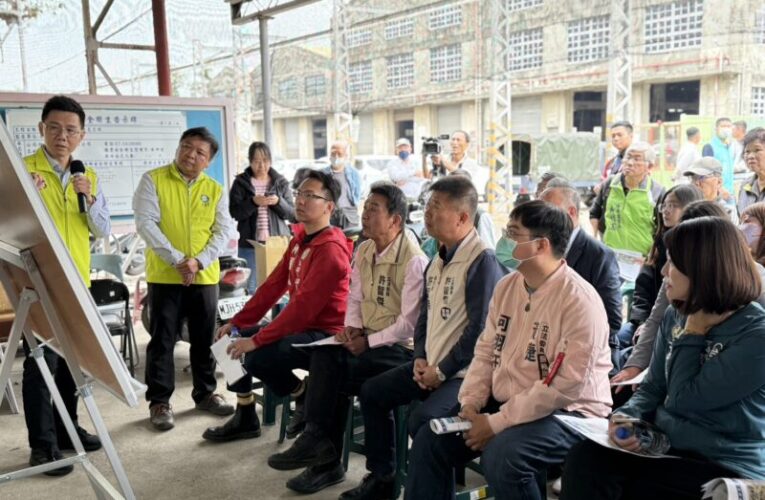 臺鐵機廠親子樂園預計年底竣工  立委許智傑：市民期盼已久！務必如期如質完工！