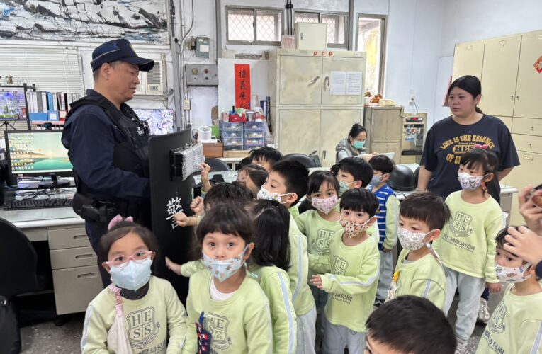 童言童行超暖心｜幼兒園小朋友勇闖和一路派出所