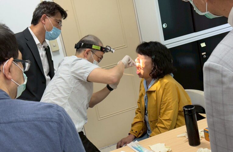 基隆衛生局開辦口腔黏膜篩檢訓練　醫師學員實作提升篩檢技巧