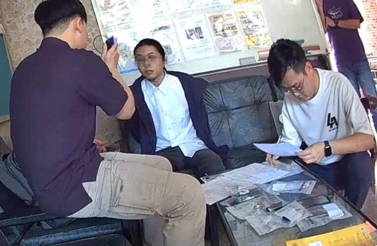 中市大雅警分局逮長髮文青車手 為保長髮全招了