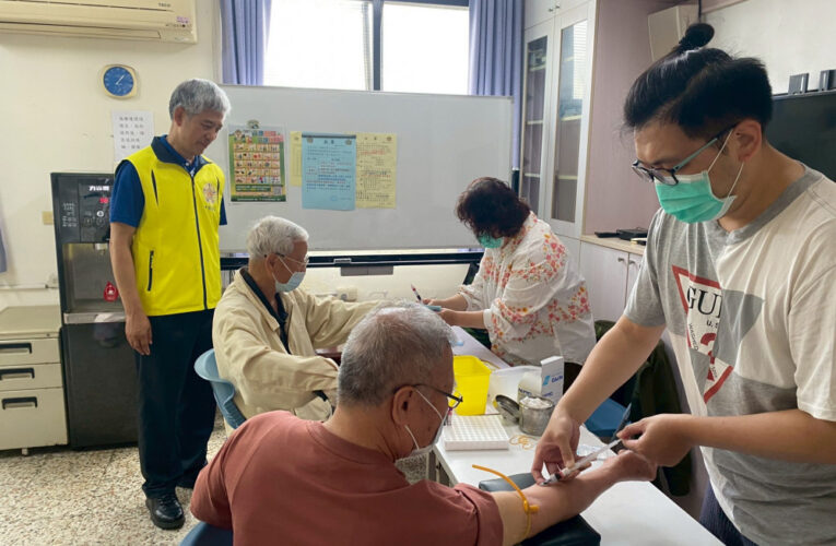 中彰榮家辦住民健檢 守護長輩健康